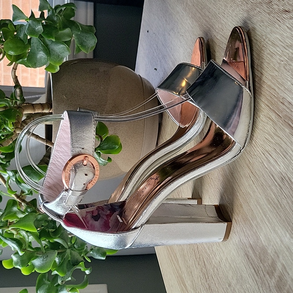 Ted Baker Silver Bridal Sandal